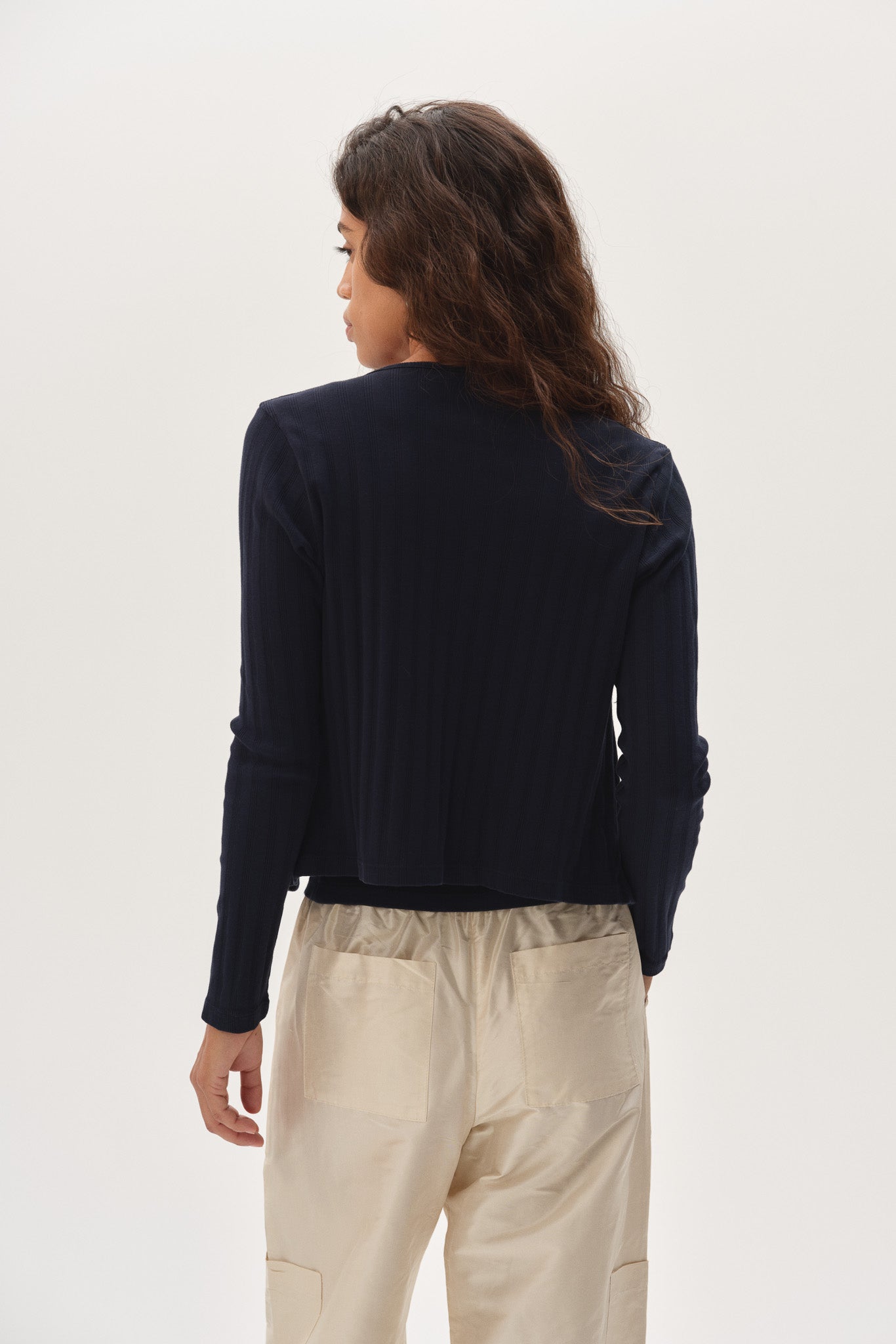 The Varied Rib Cardigan