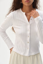 The Varied Rib Cardigan