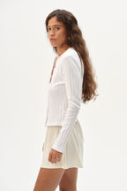 The Varied Rib Cardigan