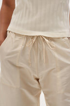 The Varied Rib Wide Neck Tee