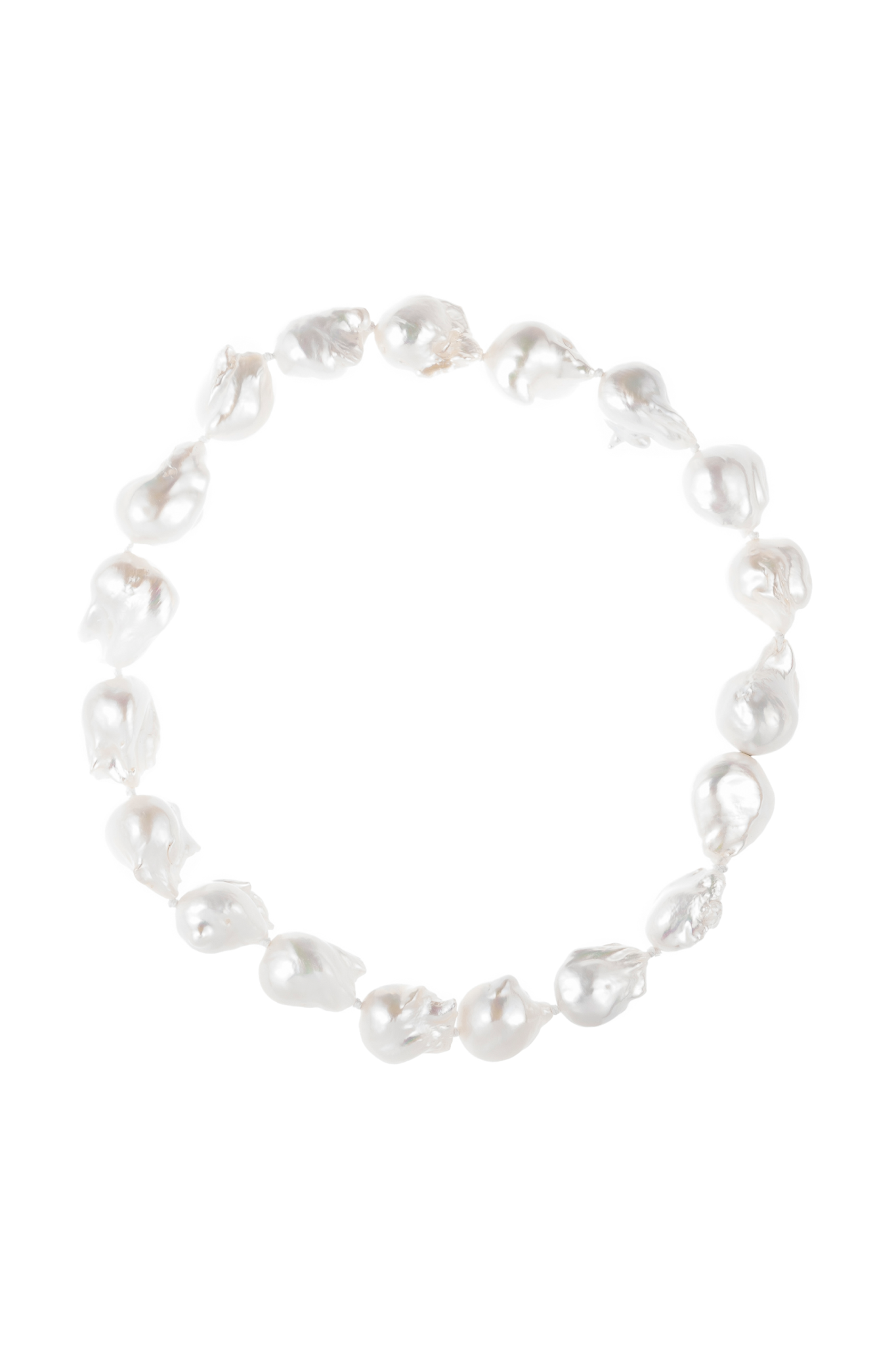 The June White Pearl Choker