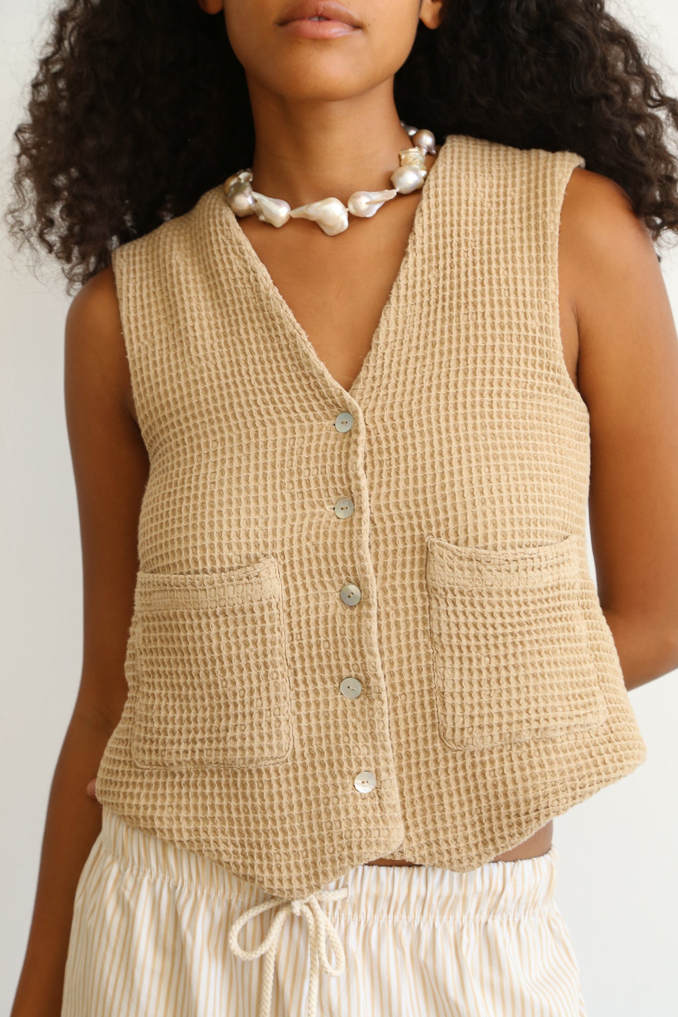 waffle vest