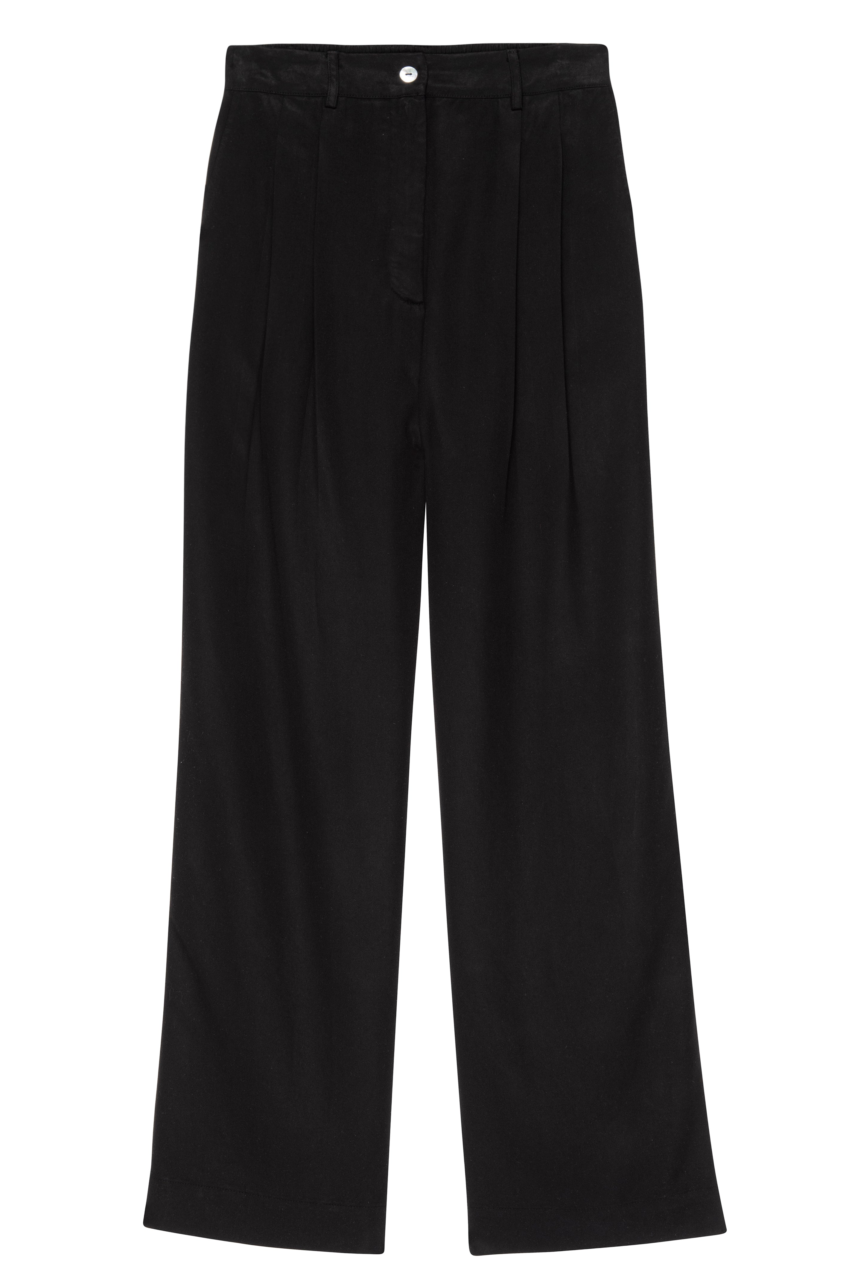 silky pleated pant